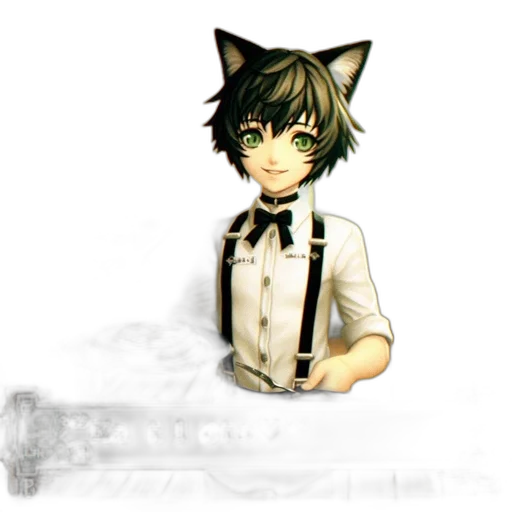 staff, mask, animal, pixel art transparent PNG cut-out