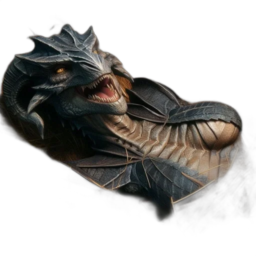 dragon, creature, animal, mask transparent PNG cut-out