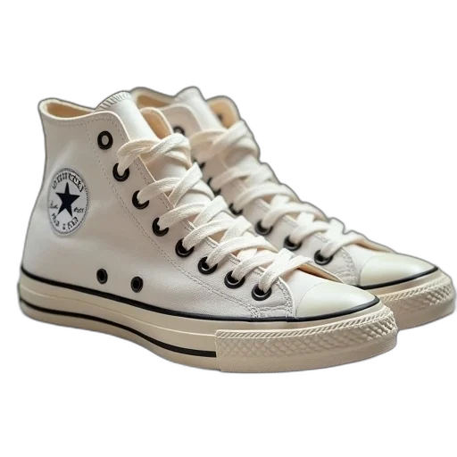 shoes, photorealistic, 3d render, converse transparent PNG cut-out