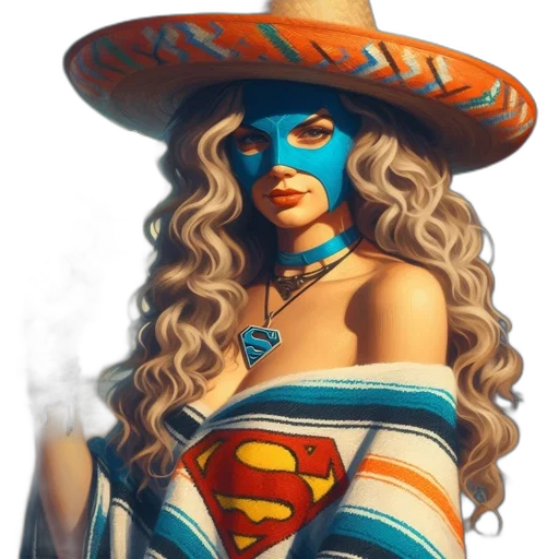 mask, dress, jewelry, hat transparent PNG cut-out