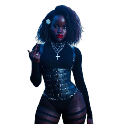 jacket, cyberpunk, concept art, 3d render transparent PNG cut-out