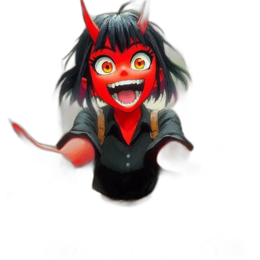 mask, staff, creature, dragon transparent PNG cut-out