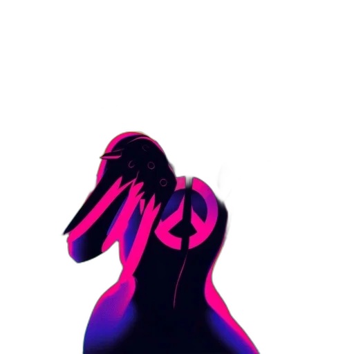 dress, hair, mask, creature transparent PNG cut-out