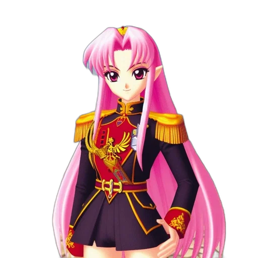 3d render, pixel art, concept art, anime transparent PNG cut-out