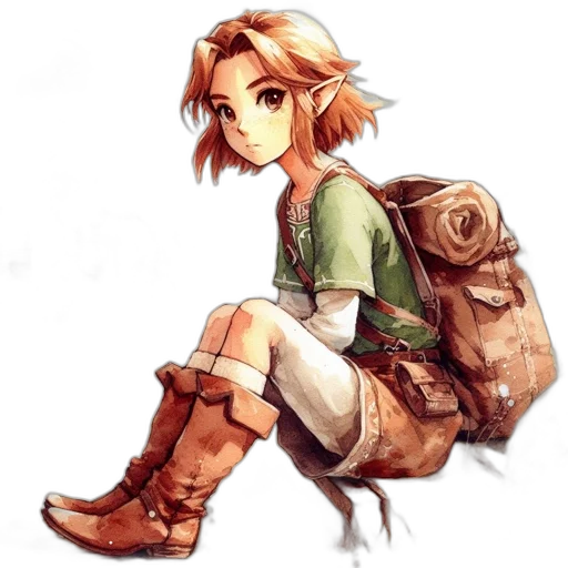 weapon, face, staff, watercolor transparent PNG cut-out