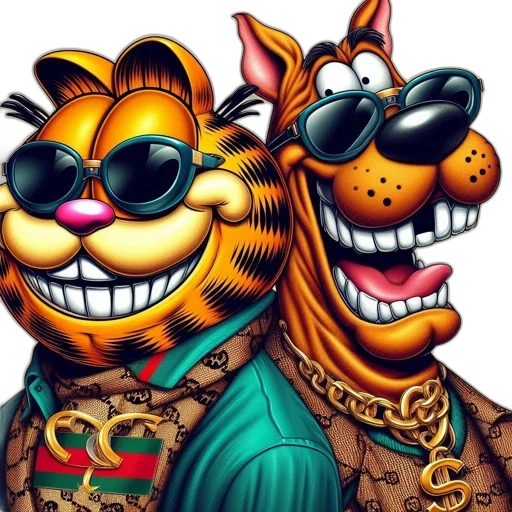 animal, mask, cartoon, concept art transparent PNG cut-out