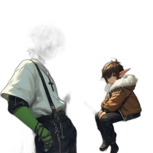 jacket, mask, weapon, robot transparent PNG cut-out