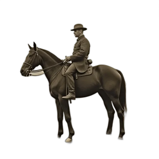 hat, staff, animal, jacket transparent PNG cut-out