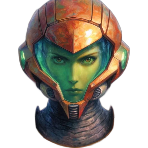 robot, face, mask, hat transparent PNG cut-out