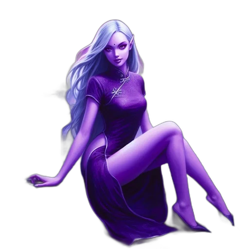 dress, jewelry, fantasy art, concept art transparent PNG cut-out