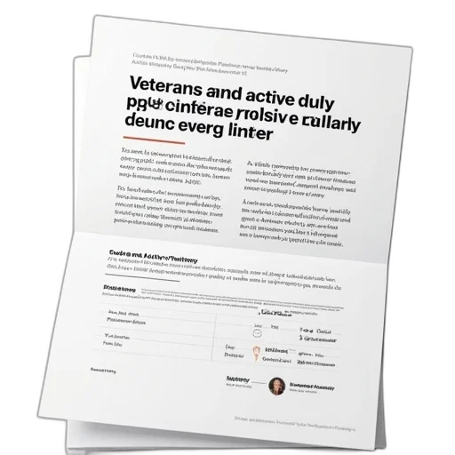 pamphlet, text, program, veterans transparent PNG cut-out