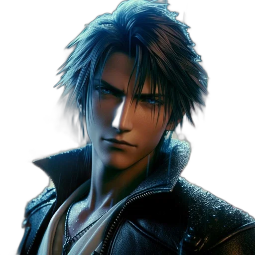 jacket, face, photorealistic, concept art transparent PNG cut-out