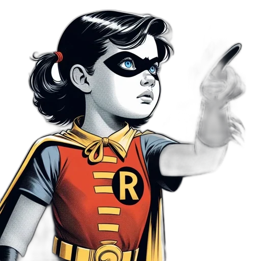 comic book art, cartoon, concept art, 3d render transparent PNG cut-out