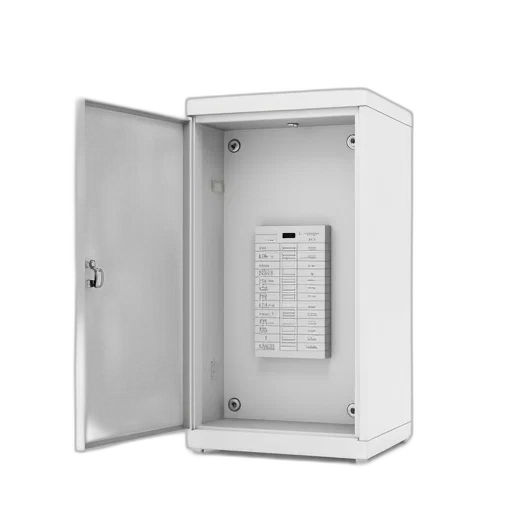 white, electrical, panel, hinged transparent PNG cut-out
