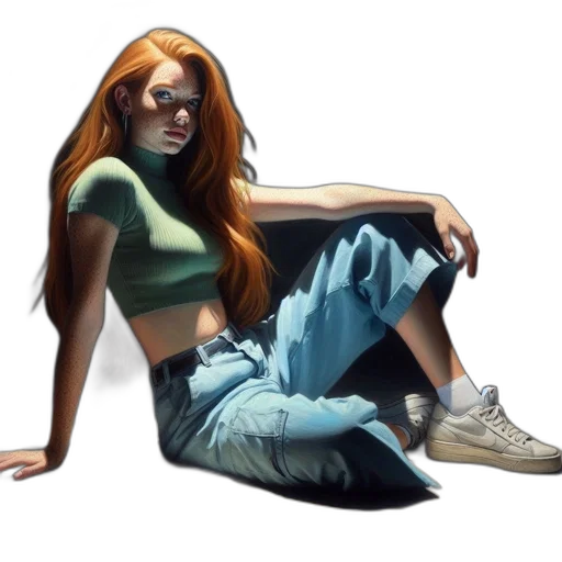 shoes, jacket, face, concept art transparent PNG cut-out