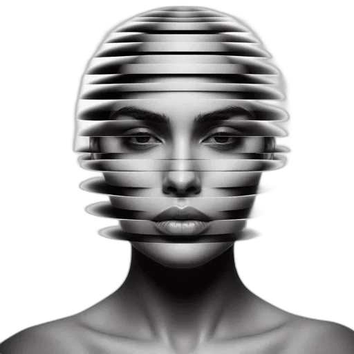 mask, face, robot, crown transparent PNG cut-out