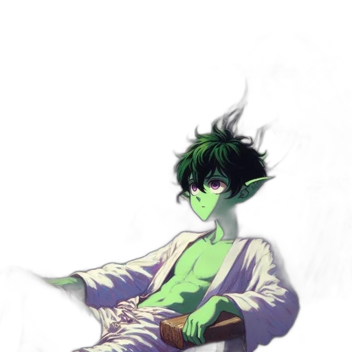 dragon, staff, creature, fantasy art transparent PNG cut-out