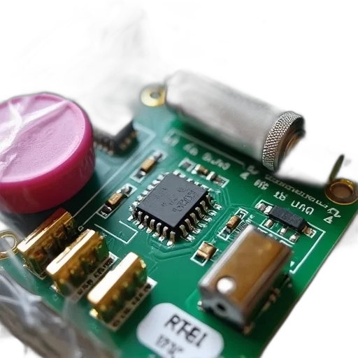 circuit, board, various, components transparent PNG cut-out