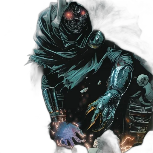 mask, concept art, comic book art, cyberpunk transparent PNG cut-out