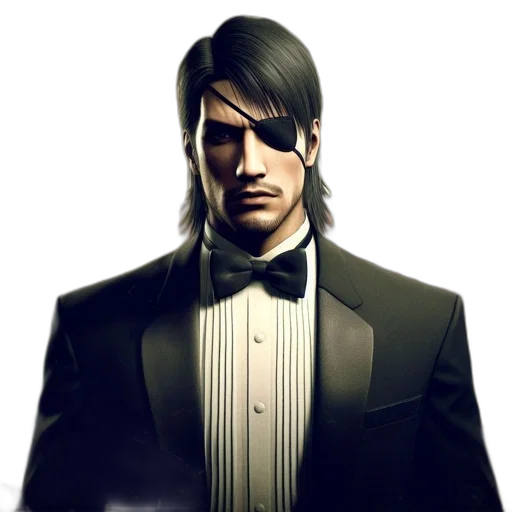 jacket, face, staff, concept art transparent PNG cut-out