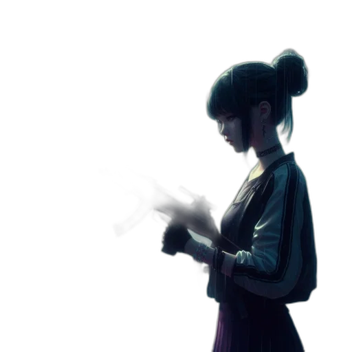 robot, dress, staff, jacket transparent PNG cut-out