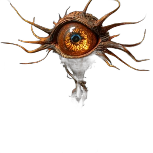 jewelry, mask, creature, staff transparent PNG cut-out