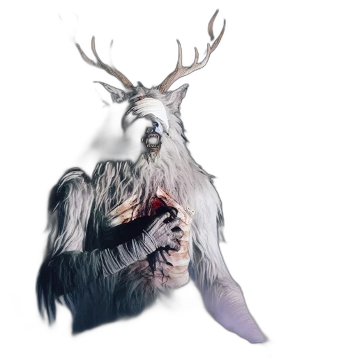 creature, animal, crown, concept art transparent PNG cut-out