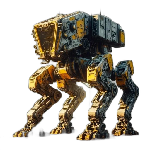 robot, animal, creature, weapon transparent PNG cut-out