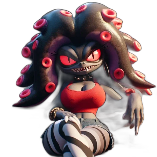 creature, mask, robot, staff transparent PNG cut-out
