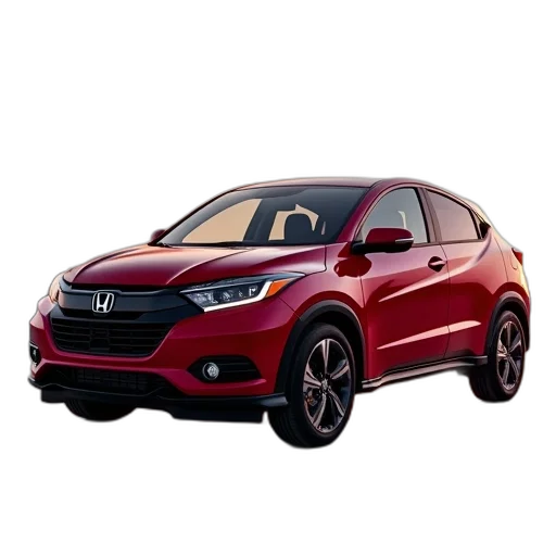 car, red, 2019, honda transparent PNG cut-out