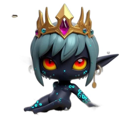 crown, staff, concept art, fantasy art transparent PNG cut-out