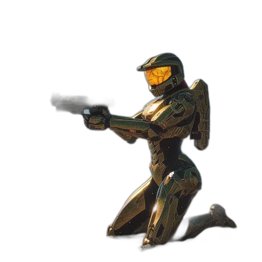 robot, weapon, concept art, pixel art transparent PNG cut-out