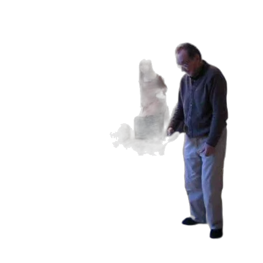 staff, jacket, creature, robot transparent PNG cut-out