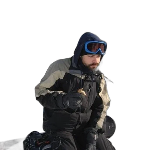jacket, staff, animal, face transparent PNG cut-out