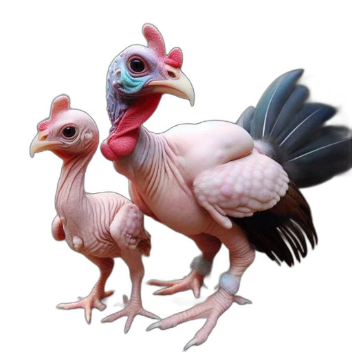 animal, creature, food, 3d render transparent PNG cut-out