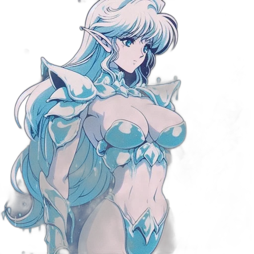 dress, robot, staff, crown transparent PNG cut-out