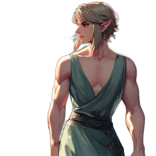 dress, sword, concept art, fantasy art transparent PNG cut-out