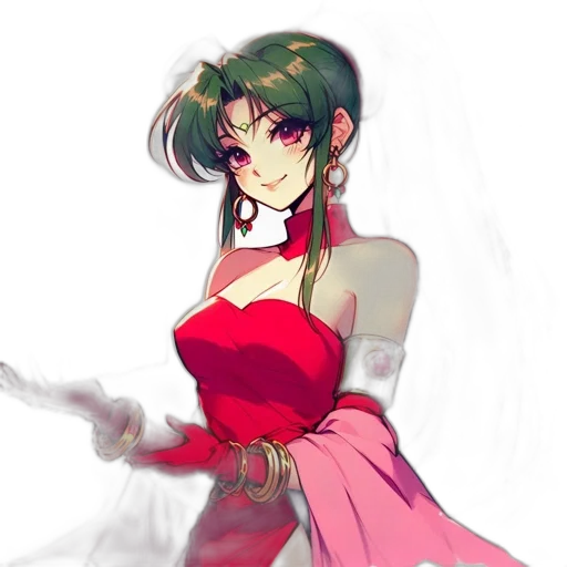 dress, staff, weapon, concept art transparent PNG cut-out