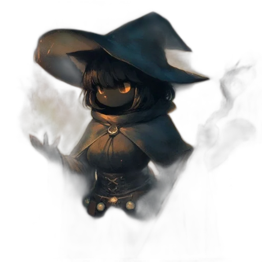 staff, hat, mask, weapon transparent PNG cut-out