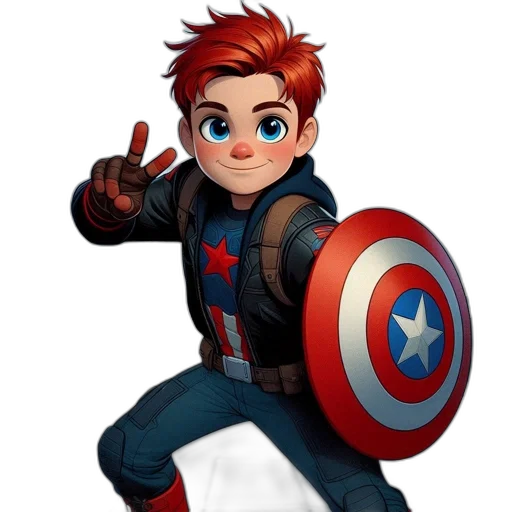 comic book art, cartoon, concept art, 3d render transparent PNG cut-out