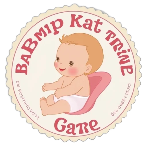 pixel art, baby, baptism, sticker transparent PNG cut-out