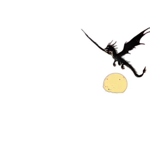 dragon, food, creature, animal transparent PNG cut-out