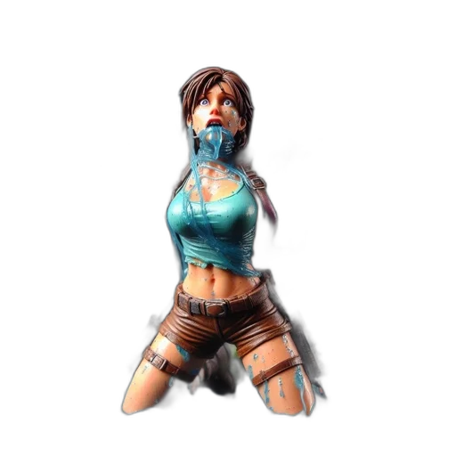 mask, weapon, 3d render, concept art transparent PNG cut-out