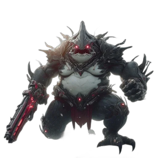 creature, weapon, staff, dragon transparent PNG cut-out