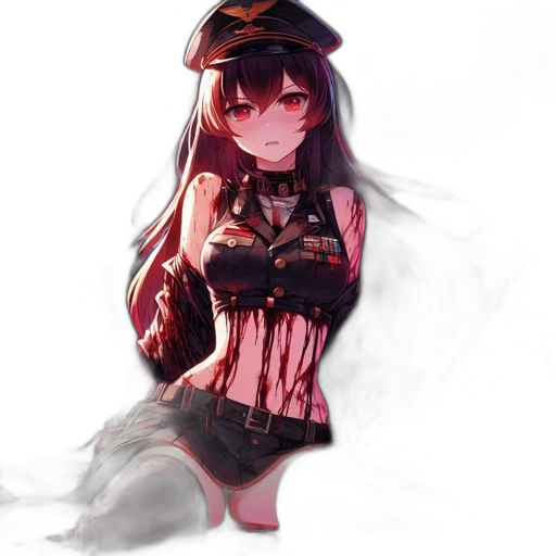 dress, weapon, staff, hat transparent PNG cut-out