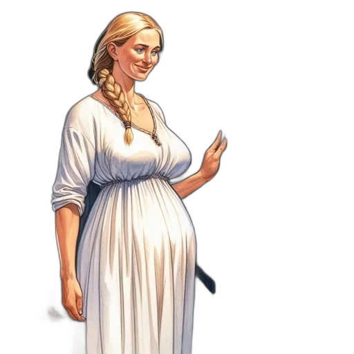 dress, staff, concept art, pixel art transparent PNG cut-out