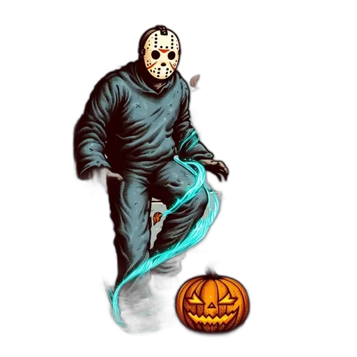 mask, concept art, comic book art, pixel art transparent PNG cut-out