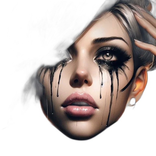 mask, face, photorealistic, fantasy art transparent PNG cut-out