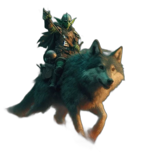 animal, dragon, creature, staff transparent PNG cut-out
