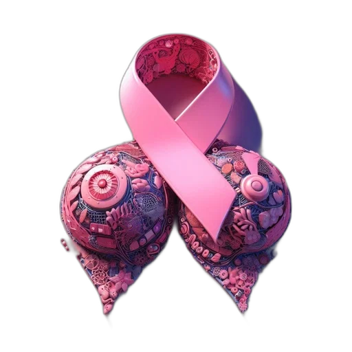 jewelry, weapon, 3d render, pink transparent PNG cut-out